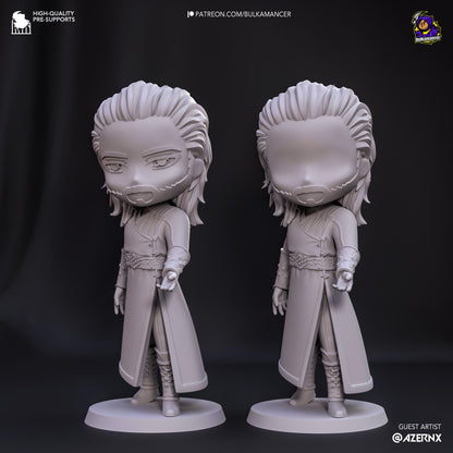 Gale Chibi Figure - Baldur’s Gate 3 - resin miniature view 5