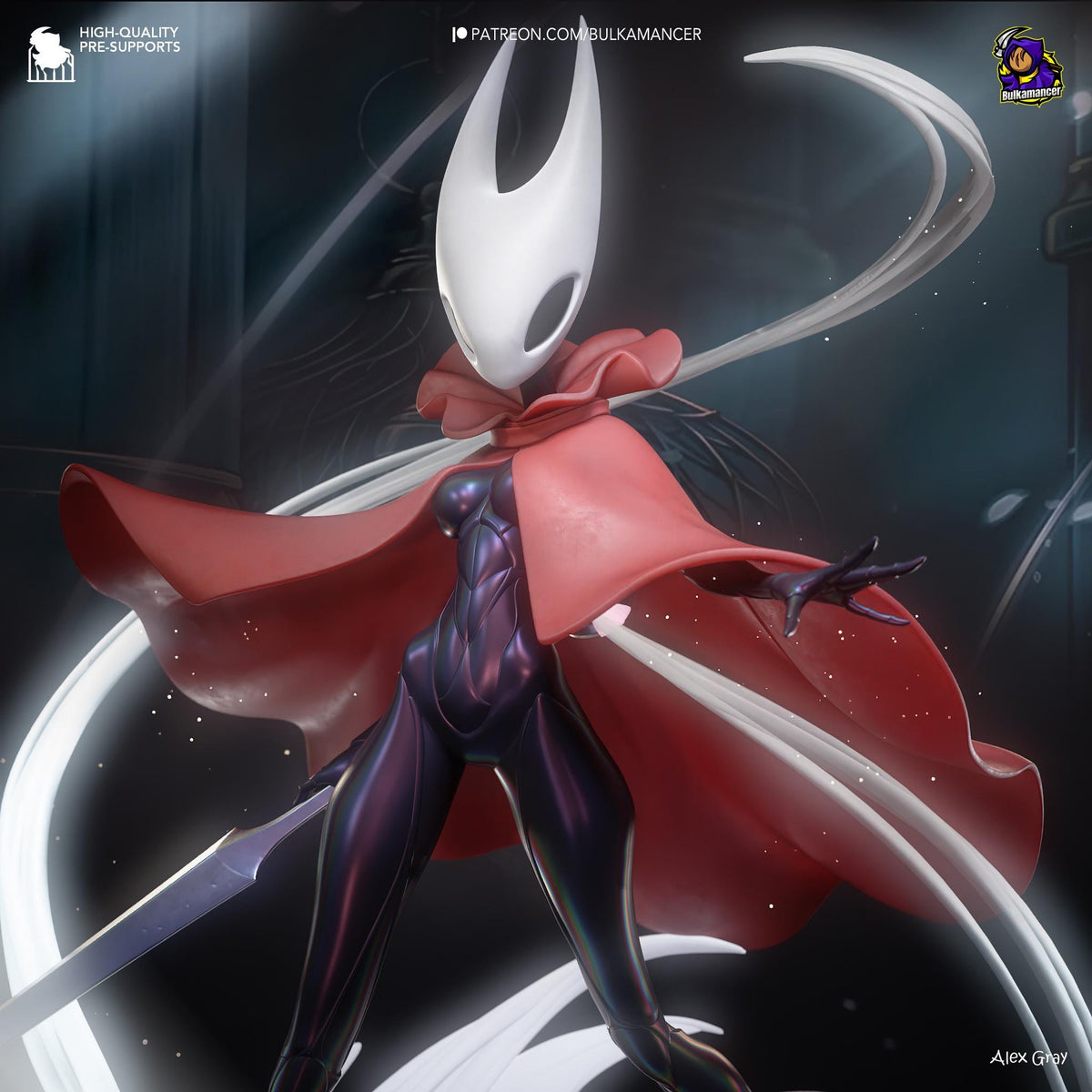 Hornet Hornet Knight Silksong Figure - resin miniature view 9