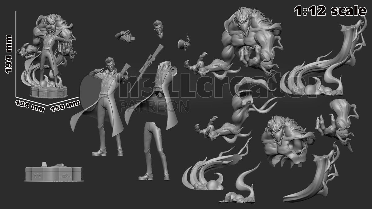 Percival de Rolo The Legend of Vox Machina Figure - resin miniature view 7