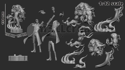 Percival de Rolo The Legend of Vox Machina Figure - resin miniature view 7