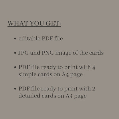 Fillable Initiative Tracker Cards - printable tabletop RPG resource preview