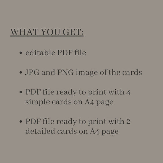 Fillable Initiative Tracker Cards - printable tabletop RPG resource preview