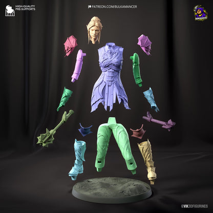 Minthara Figure - Baldur's Gate 3 - resin miniature view 8