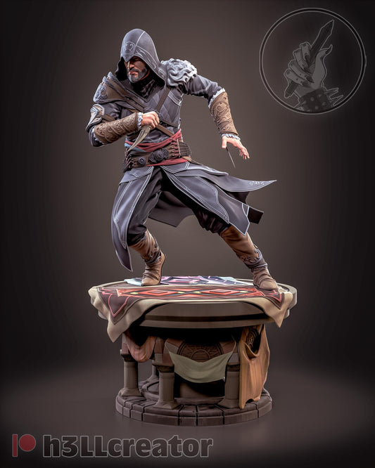 Ezio Auditore Assassin's Creed Figure - resin tabletop miniature front view