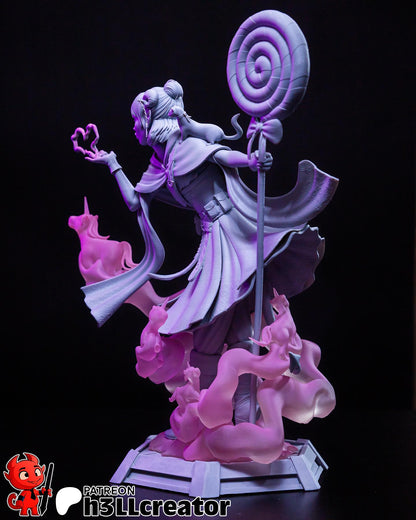 Jester Critical Role Figure - paintable tabletop miniature product view