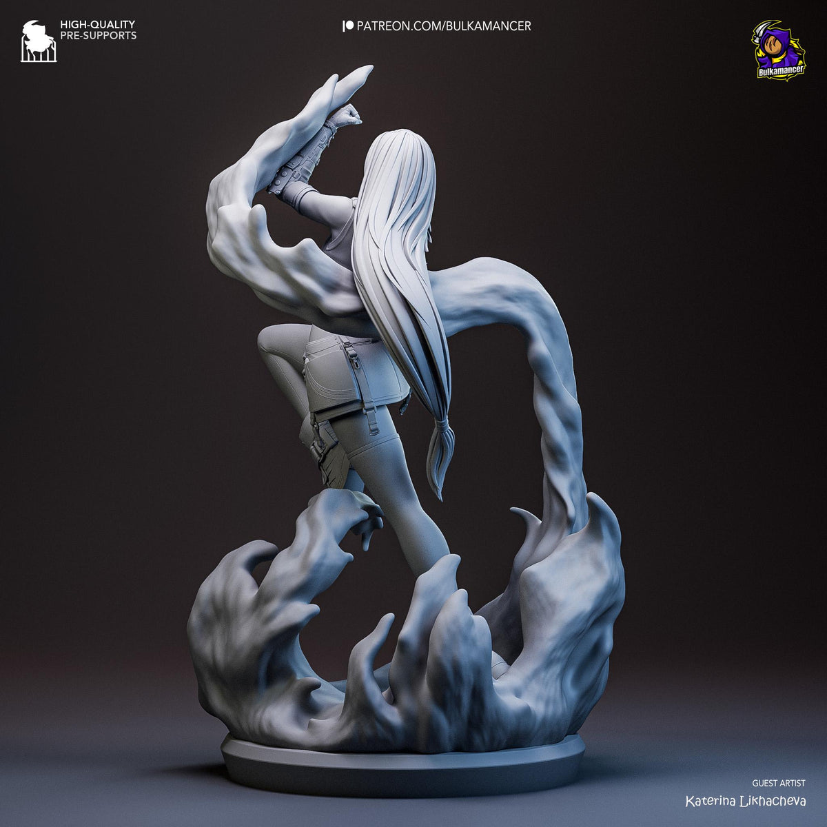 Tifa Lockhart Figure - Final Fantasy VII - resin miniature view 5