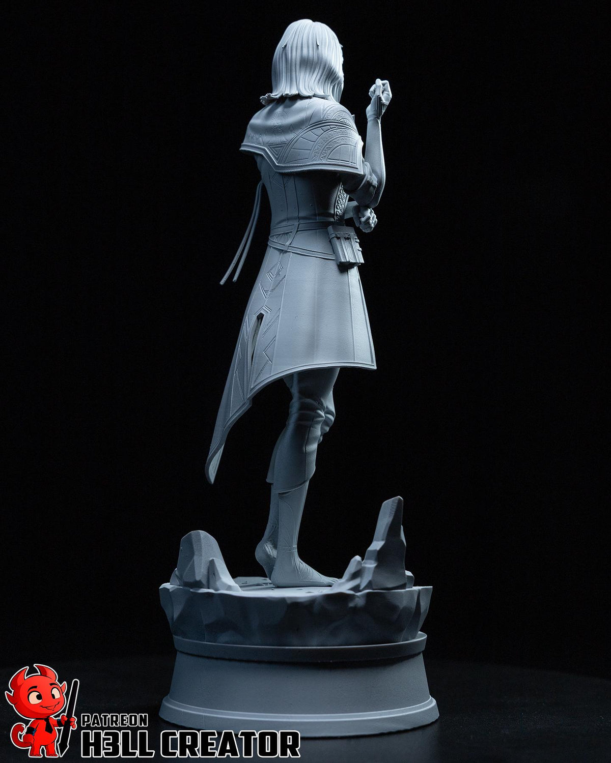 Lune Figure - Clair Obscur: Expedition 33 - resin miniature view 7