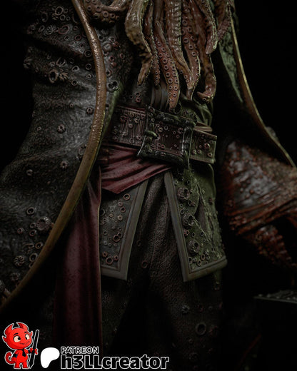 Davy Jones Figure - Pirates of the Caribbean - resin miniature view 7