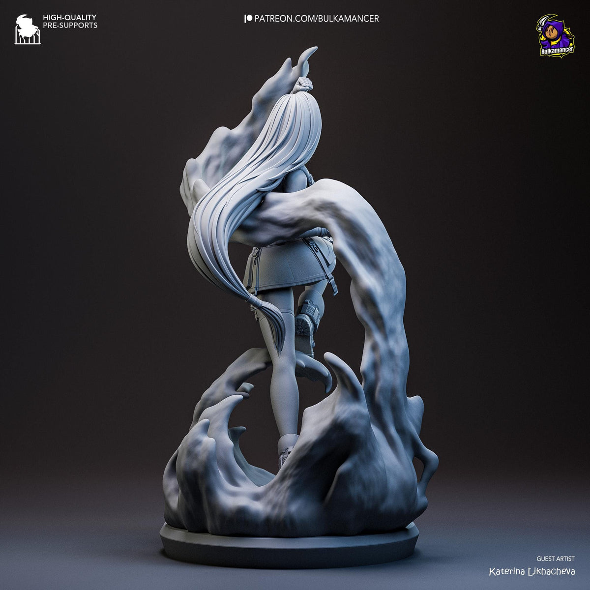 Tifa Lockhart Figure - Final Fantasy VII - resin miniature view 6