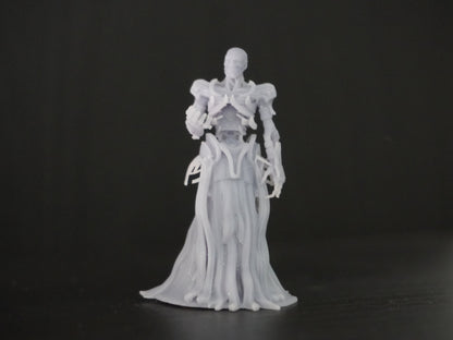 Vecna Miniature - resin tabletop miniature alternate angle
