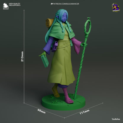 Marcille Figure - Delicious in Dungeon - resin miniature view 7