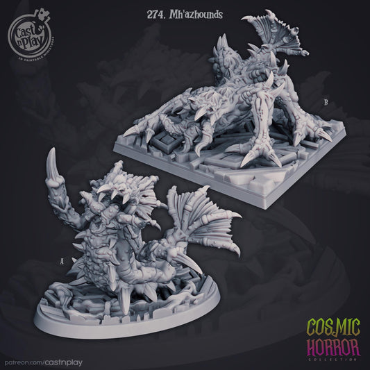 Abomination Enemy Miniature - resin tabletop miniature front view