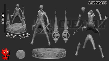 Emily Dishonored 2 Figure - resin miniature view 8