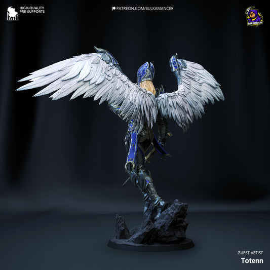 Dame Aylin Figure - Baldur's Gate 3 - resin tabletop miniature alternate angle