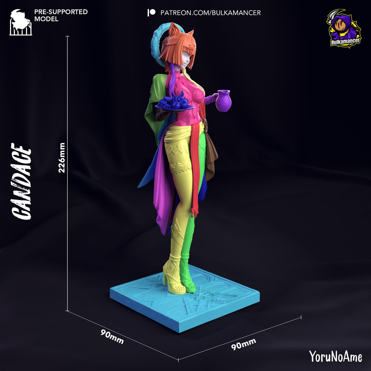 Candace Figure - Genshin Impact - resin miniature view 7