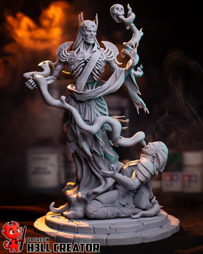 Vecna Figure - resin tabletop miniature alternate angle