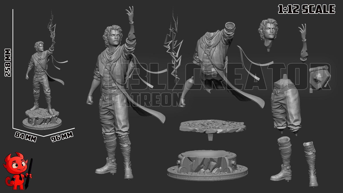 Gustave Figure - Clair Obscur: Expedition 33 - resin miniature view 8