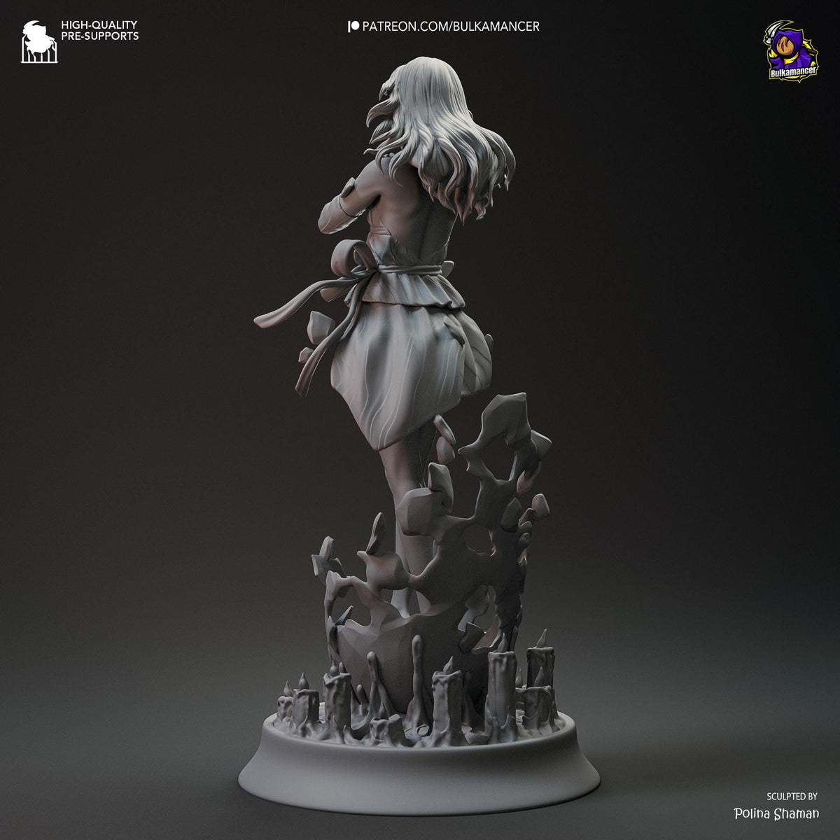 Tomorrow Death Stranding 2 On the Beach Figure - 3D printed miniature detail view