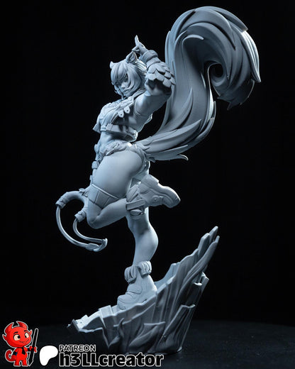 Squirrel Girl Figure - Marvel Rivals - resin miniature view 7