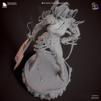 Karlach Figure - Baldur's Gate 3 - resin miniature view 6