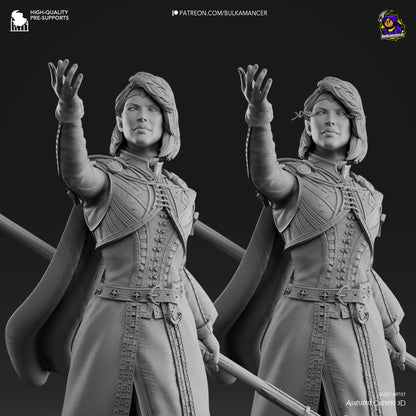 Isobel Figure - Baldur's Gate 3 - resin miniature view 6