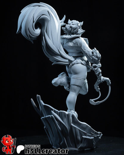 Squirrel Girl Figure - Marvel Rivals - resin miniature view 6