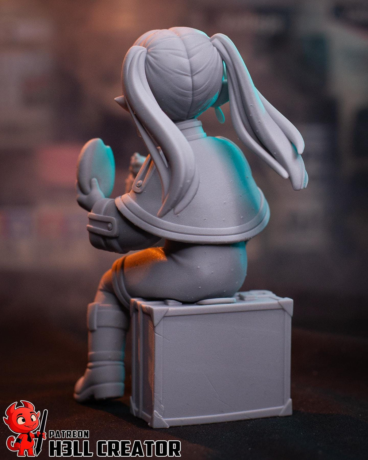 Frieren Figure - paintable tabletop miniature product view