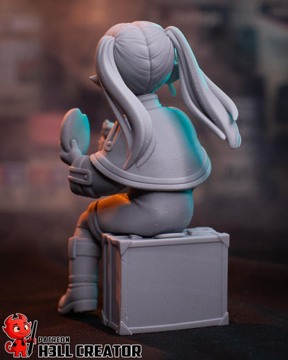Frieren Figure - paintable tabletop miniature product view