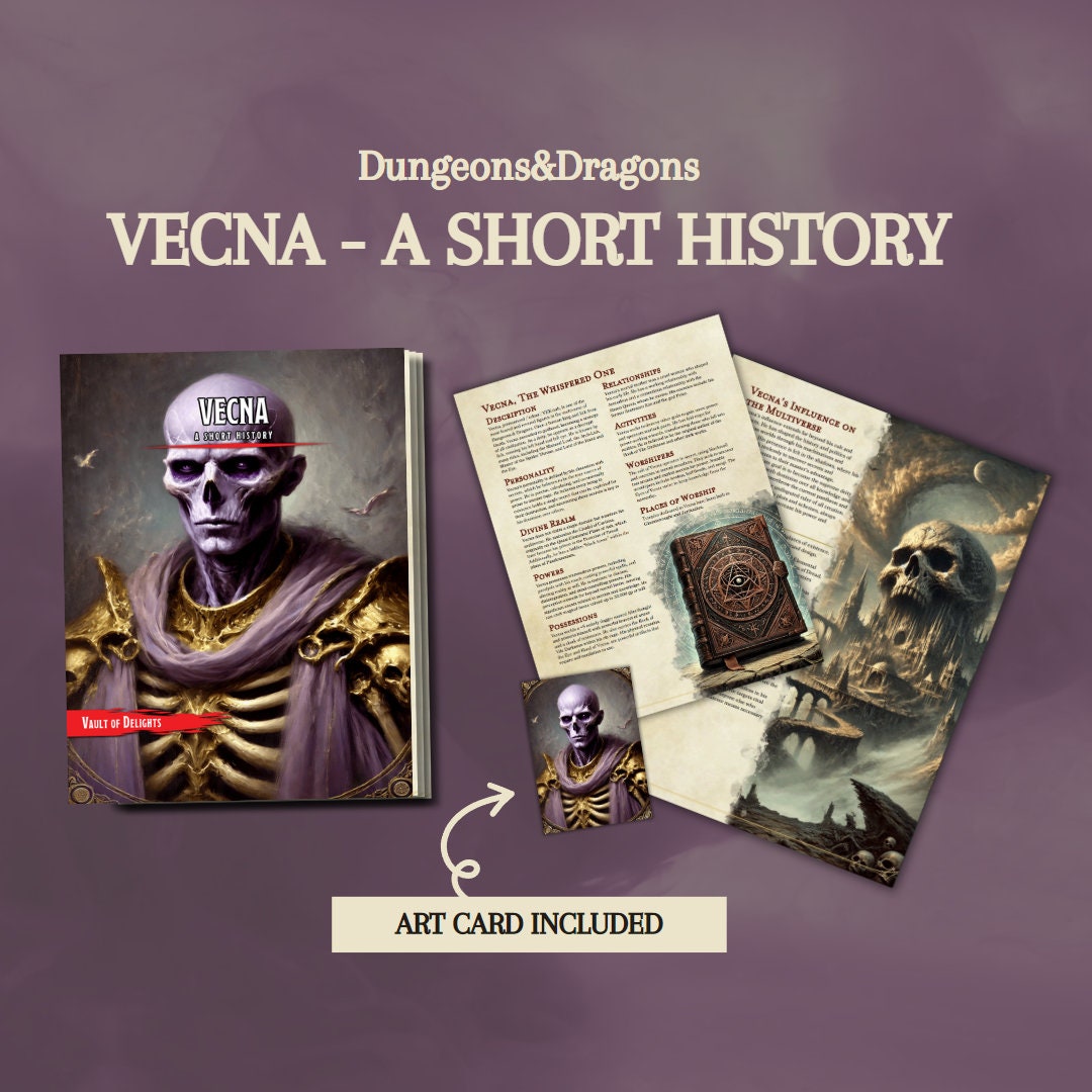 A Short History of Vecna - digital download preview