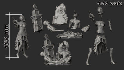 Liliana Vess Figure - resin miniature view 5
