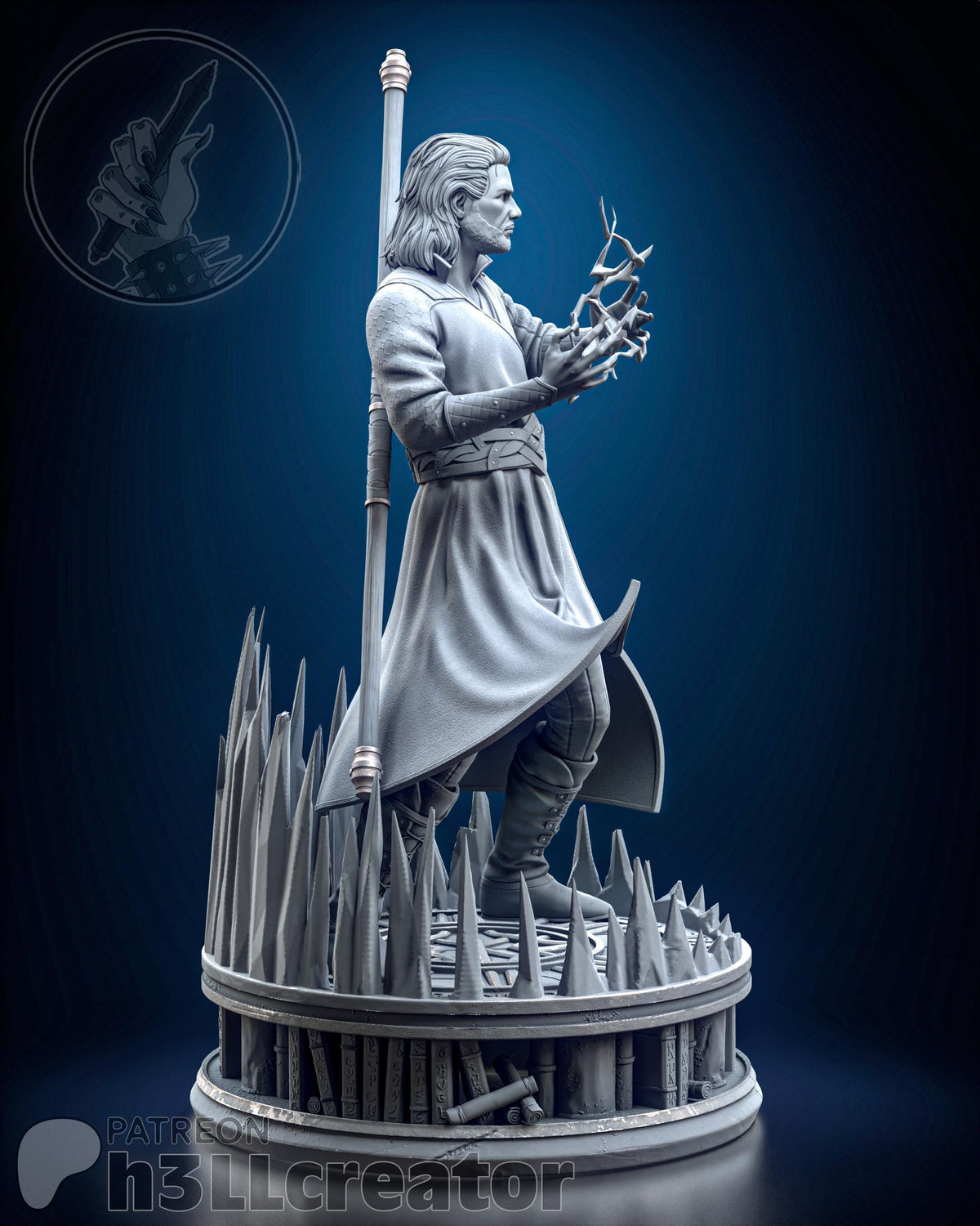 Gale Figure - Baldur's Gate 3 - resin miniature view 5