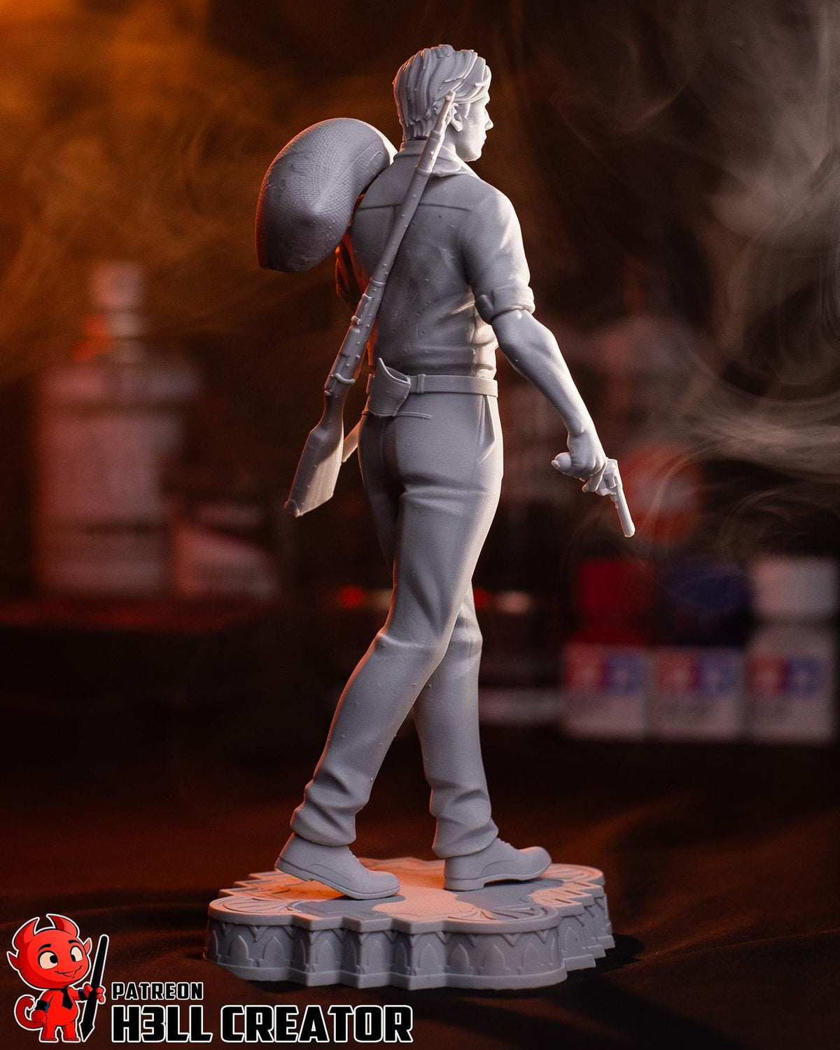 Enzo Favara Mafia The Old Country Figure - 3D printed miniature detail view