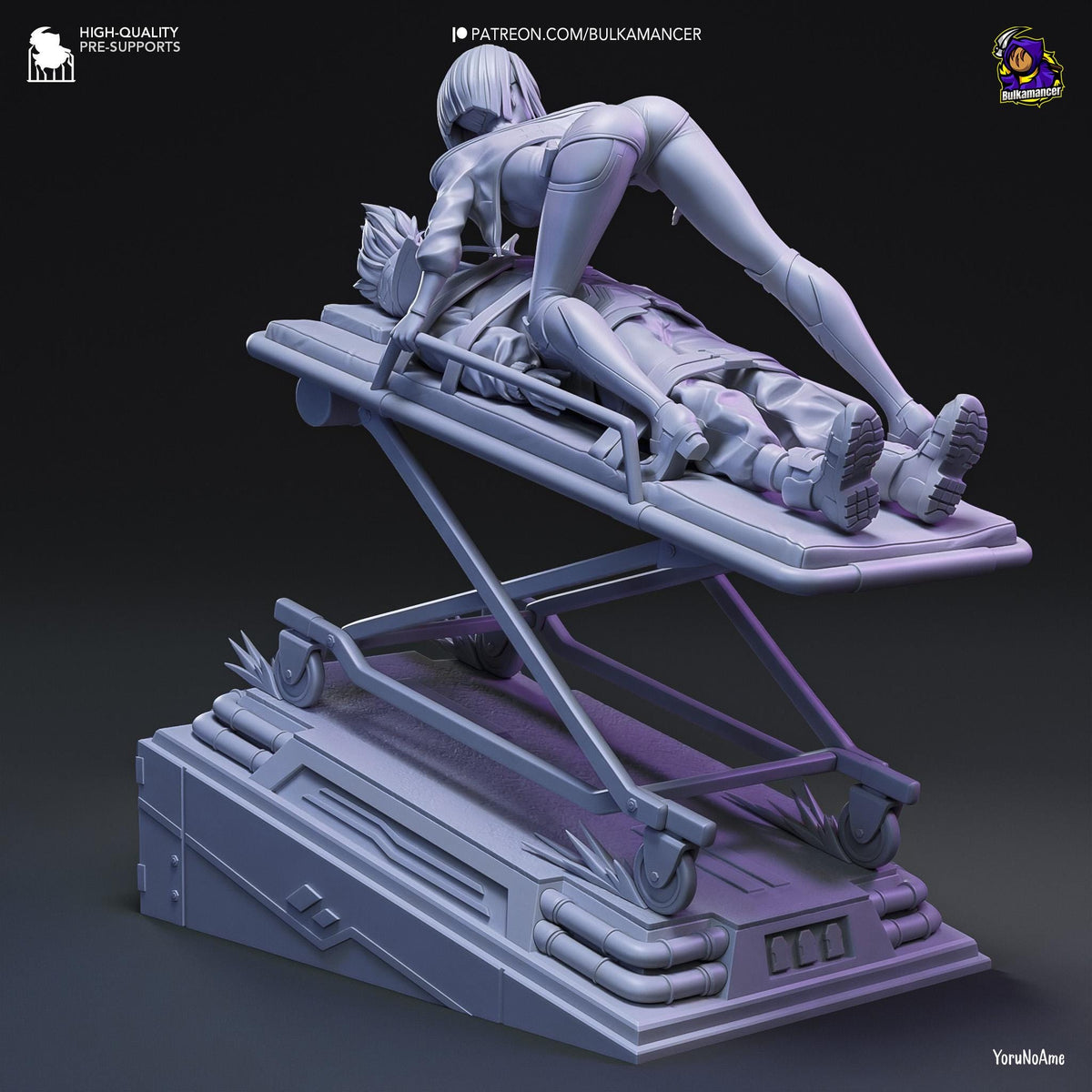 Lucy Figure - Cyberpunk: Edgerunners - resin miniature view 6