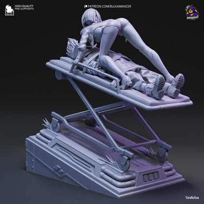Lucy Figure - Cyberpunk: Edgerunners - resin miniature view 6