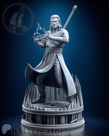 Gale Figure - Baldur's Gate 3 - paintable tabletop miniature product view