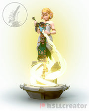 Zelda The Legend of Zelda Figure - resin tabletop miniature front view