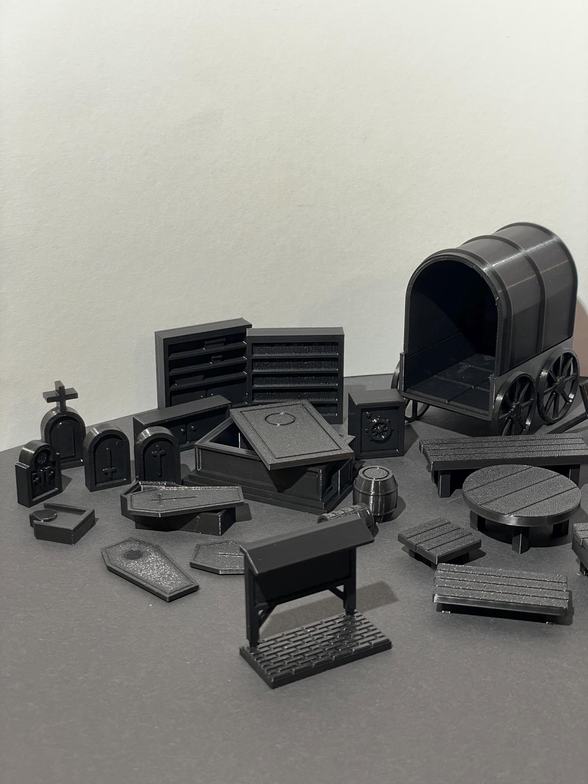 Scatter Terrain - 3D printed miniature detail view