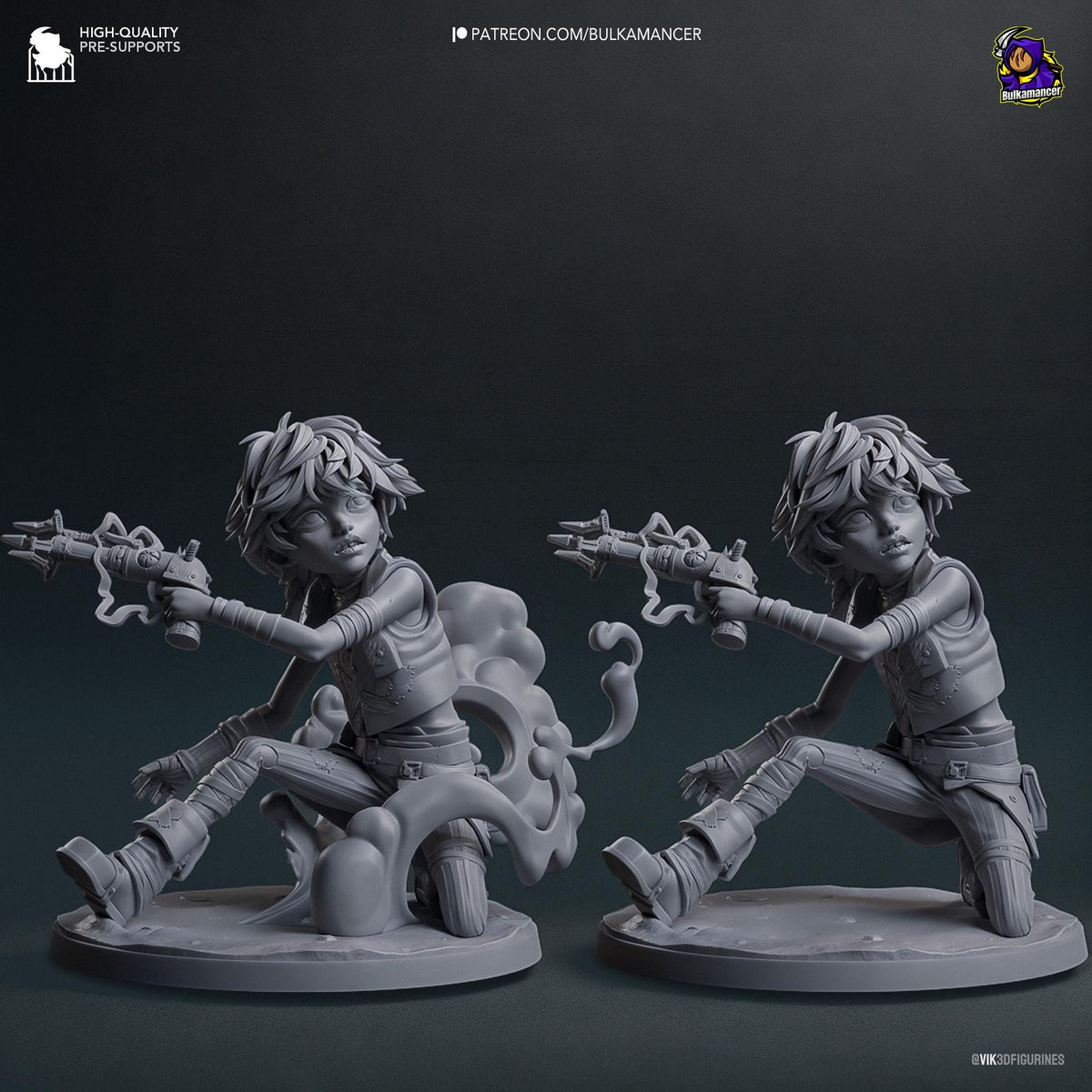 Isha Figure - Arcane - paintable tabletop miniature product view