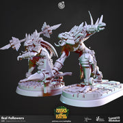 Troll Ranger Miniature - resin tabletop miniature front view