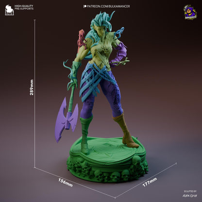 Karlach Figure - Baldur's Gate 3 - resin miniature view 7