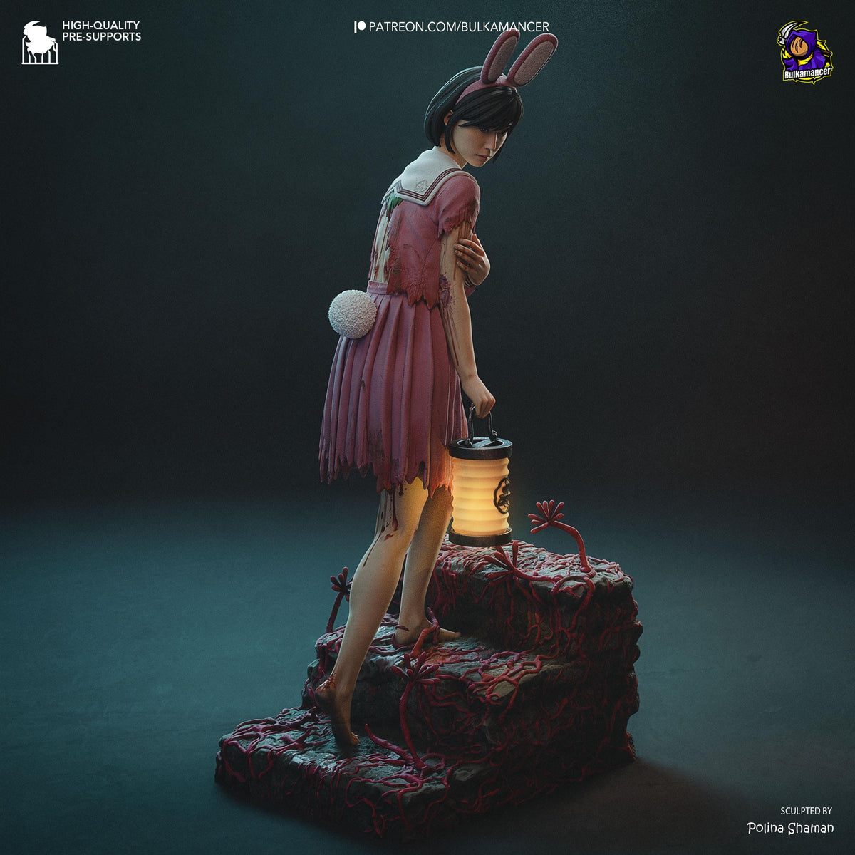 Hinako SIlent Hill f Figure - resin miniature view 10