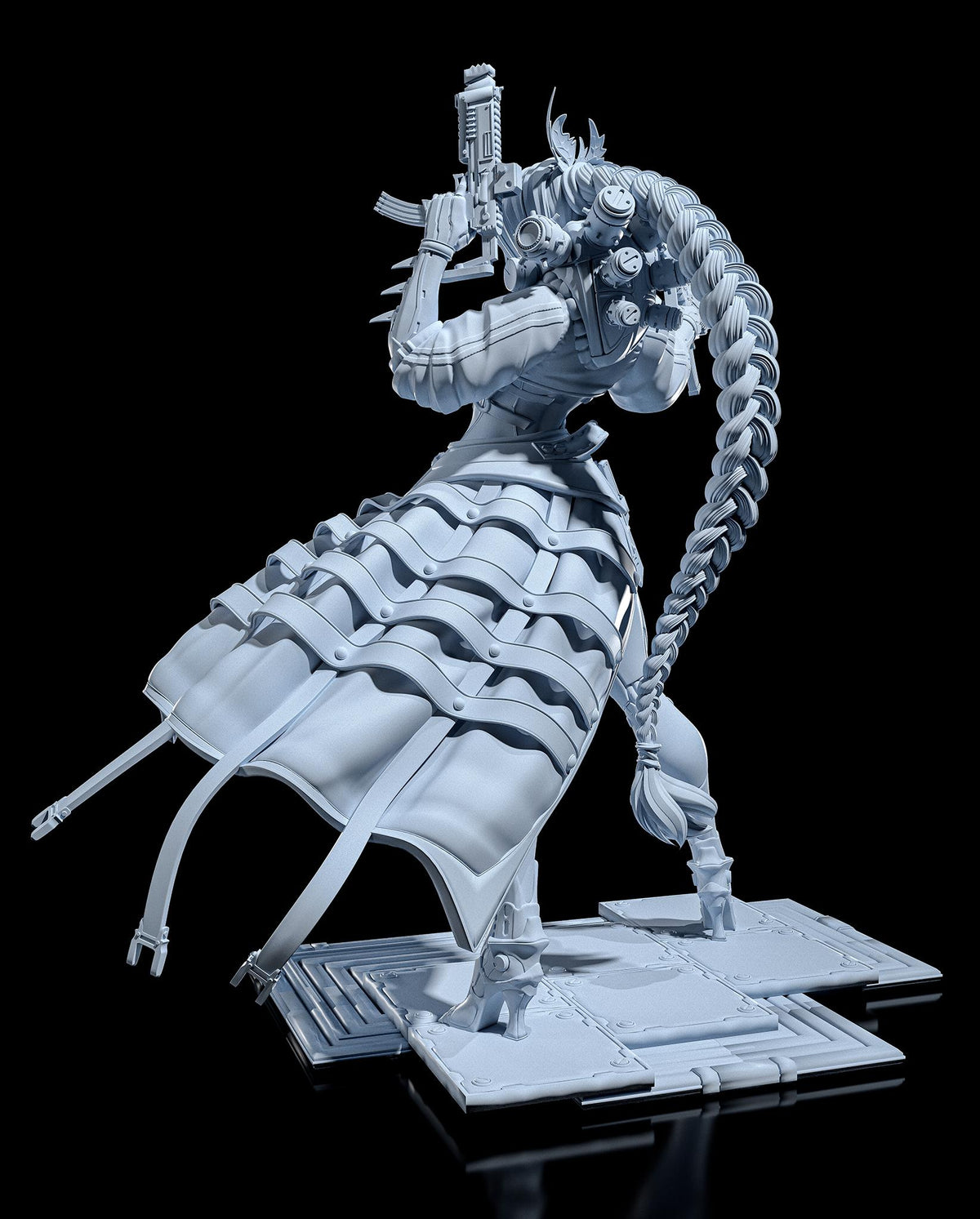 Rin Figure - paintable tabletop miniature product view