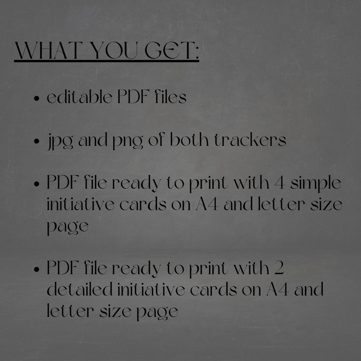 Fillable Initiative Tracker Cards - digital product alternate preview
