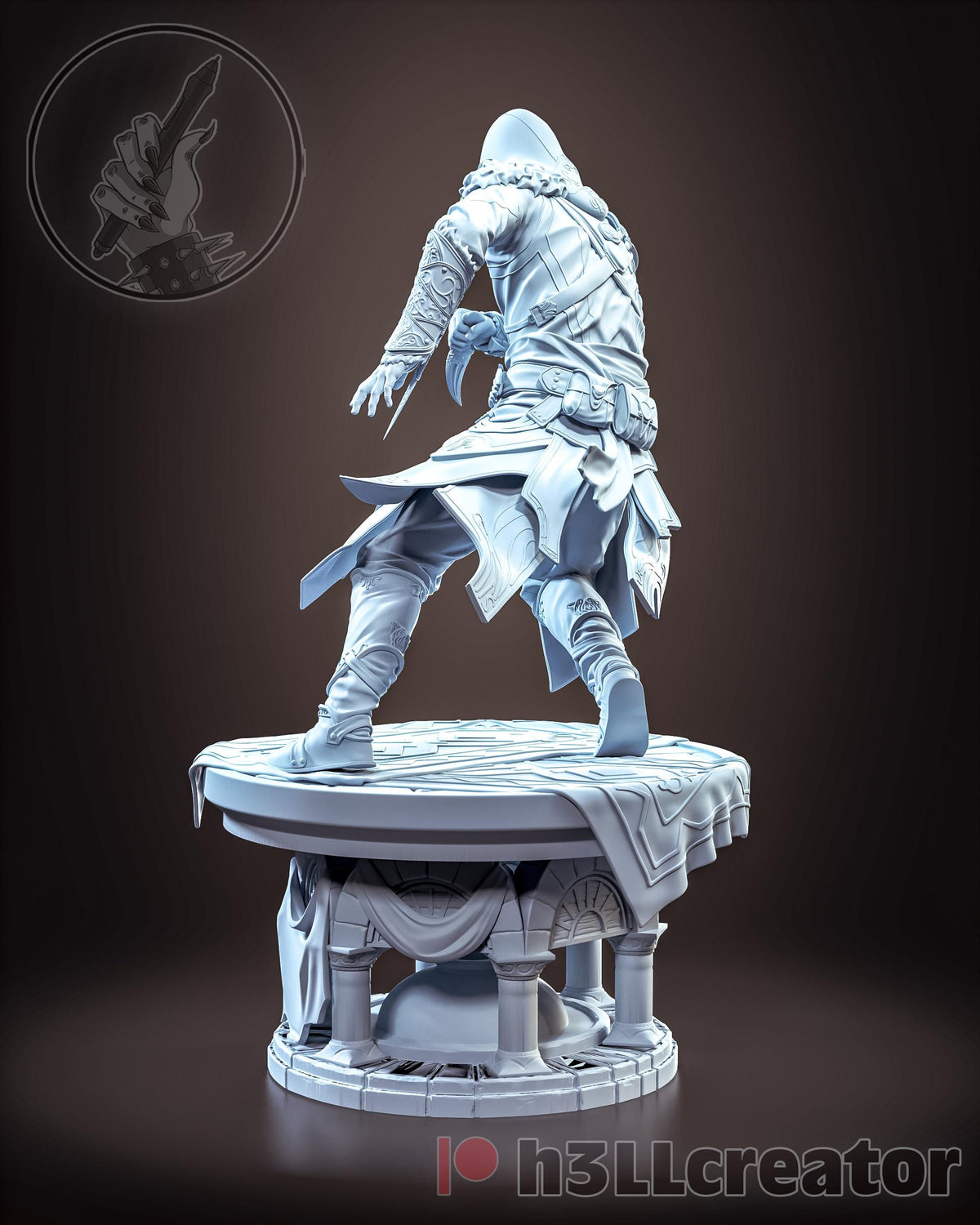 Ezio Auditore Assassin's Creed Figure - resin miniature view 6