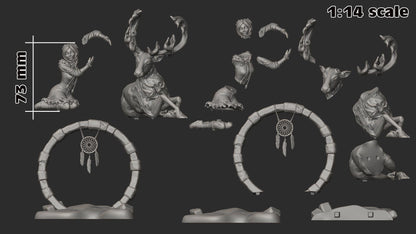 Avery H3LLCreator Concept Figure - resin miniature view 5