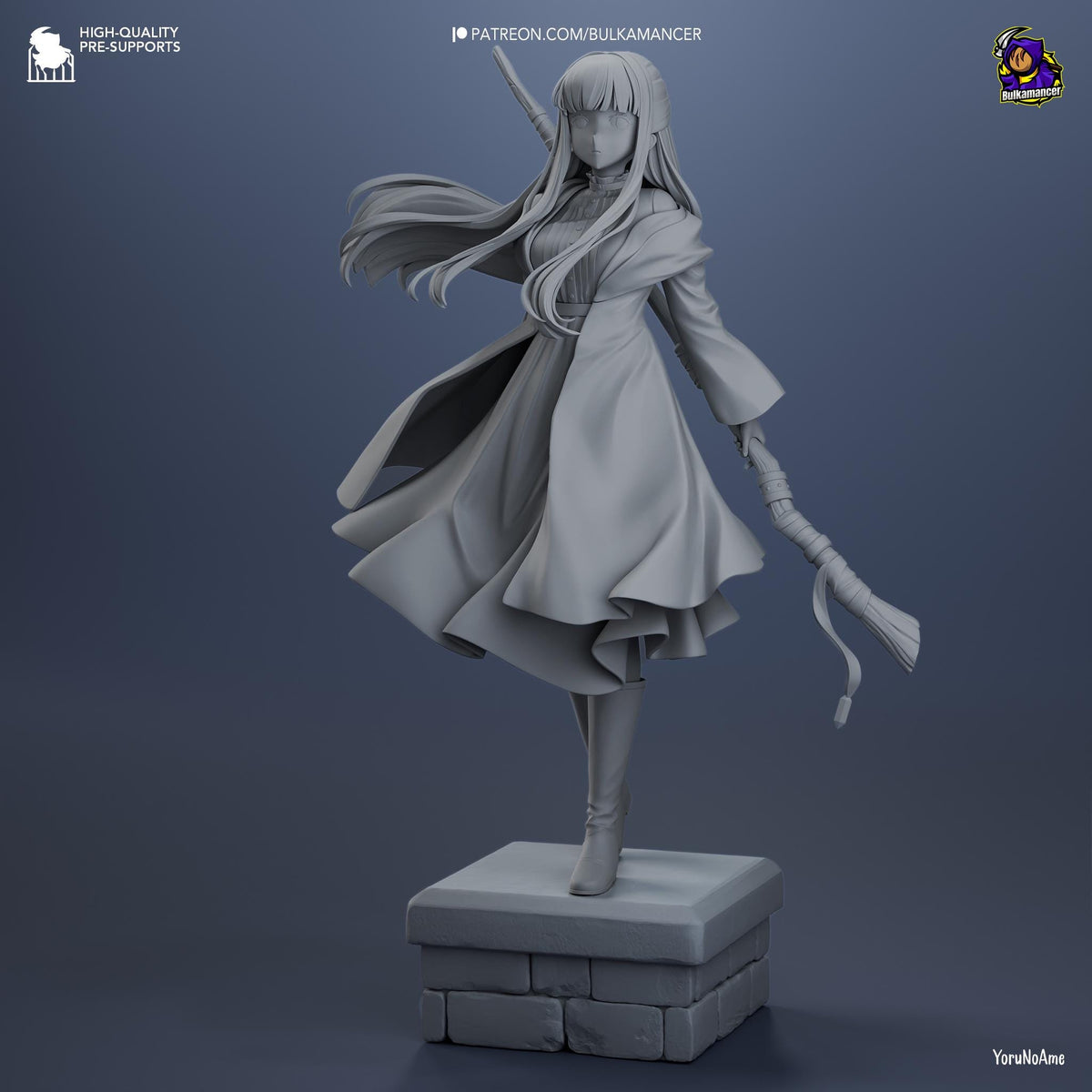 Fern Frieren Figure - resin miniature view 5