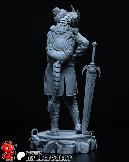Zoe Split Fiction Figure - resin miniature view 5