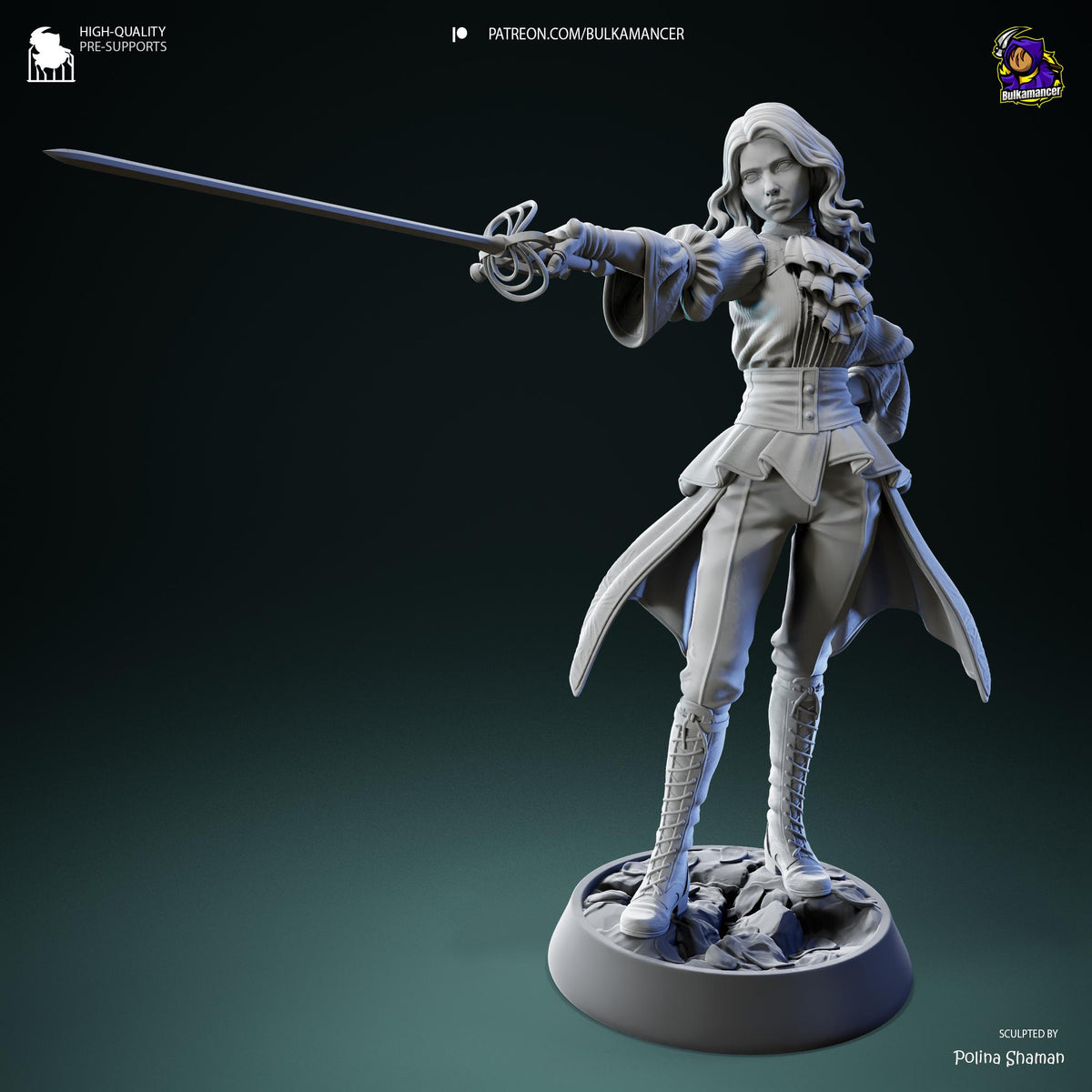 Maelle Figure - Clair Obscur: Expedition 33 - resin miniature view 5