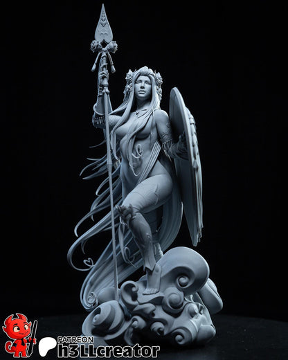 Aphrodite Figure - paintable tabletop miniature product view