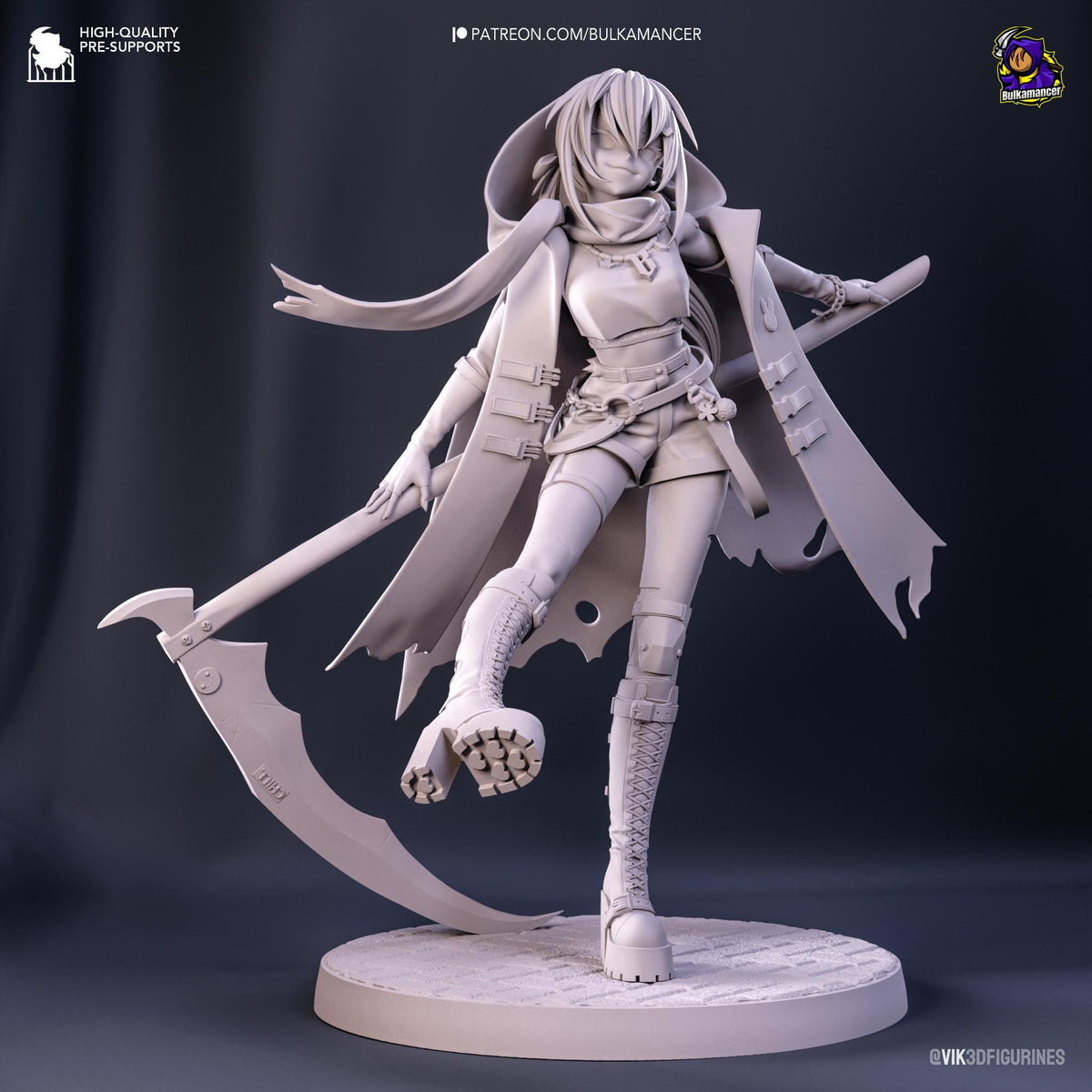 Bulka Crustreaper Unbreadable Figure - resin miniature view 6